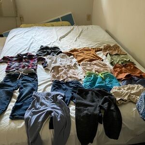 Bundel Carter's, target Colorful top Jeans and short pants